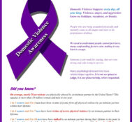 Domestic Violence Awareness 2020